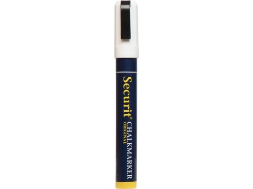[90126961 1196909] Securit Kreidemarker 2-6 mm Weiss