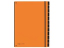Pagna Ordnungsmappe A4 Trend Orange, 12 Fächer