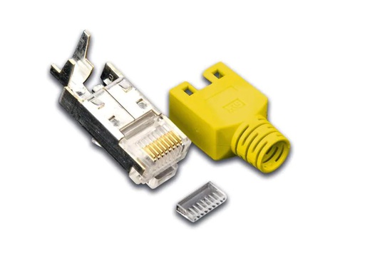 [90127095 1180474] Wirewin Stecker RJ45 Hirose TM11 50 Stück, Gelb