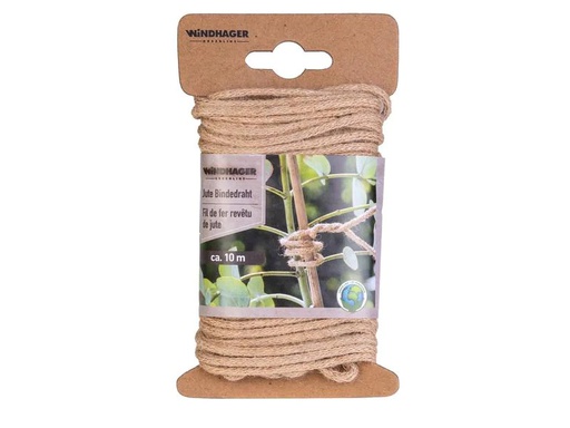 [90127133 1168706] Windhager Bindedraht Jute, 3 m