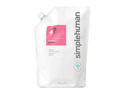 [90127139 1094611] Simplehuman Handseife Geranium, feuchtigkeitsspendend 1000 ml