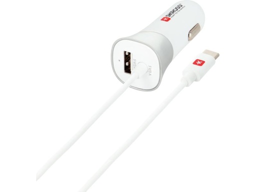 [90127230 591746] SKROSS Autoladegerät 2.900618 3.0 A / 2.4 A + USB C