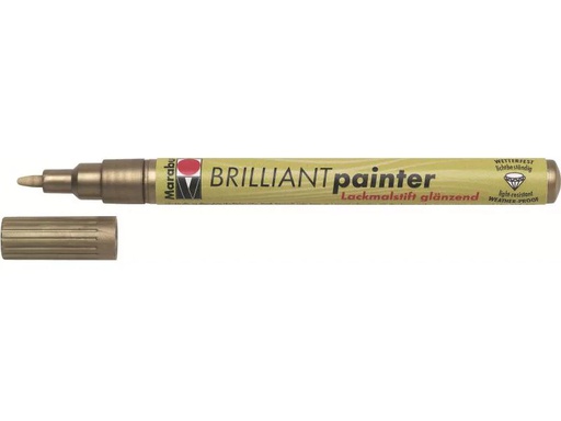 [90127328 574141] Marabu Permanent-Marker BRILLIANT painter Gold