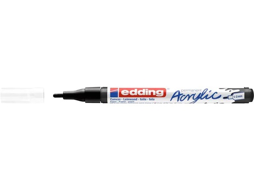 [90127410 1163504] edding Acrylmarker 5300 Fein, Schwarz
