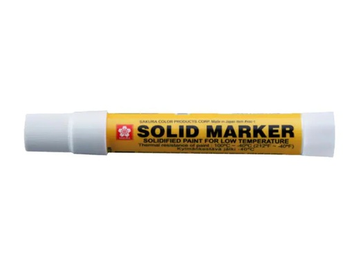 [90127443 998492] Sakura Permanent-Marker Solid Low Temperature Weiss
