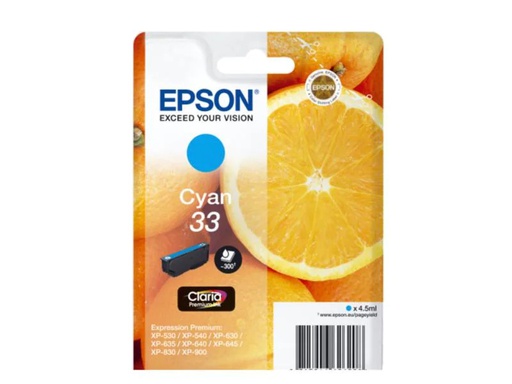 [90127575 630276] Epson Tinte T33424012 Cyan