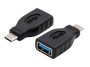 Exsys USB-Adapter EX-47990 USB-A Buchse - USB-C Stecker
