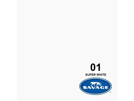 [90127630 934736] Savage Hintergrund Papier 1.35 x 11 m Super White