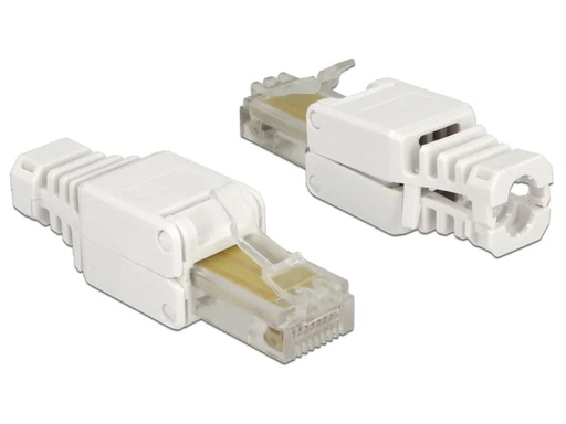 [90127704 756288] Delock Stecker RJ45 Cat.5e UTP 2 Stück, werkzeugfrei
