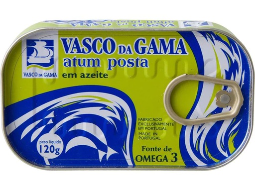 [90012763 1051298] Vasco da Gama Thunfisch Olivenöl 120 g