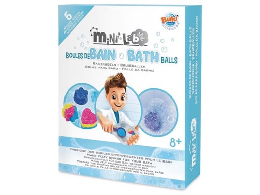 [90127873 1197310] Buki Experimentierkasten mini Lab Badekugeln