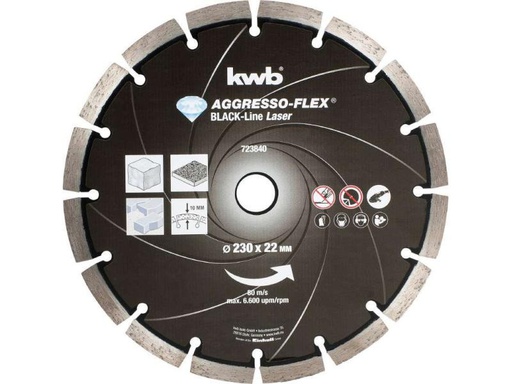 [90012766 492687] kwb Trennscheibe Black-Line Diamant 230 mm