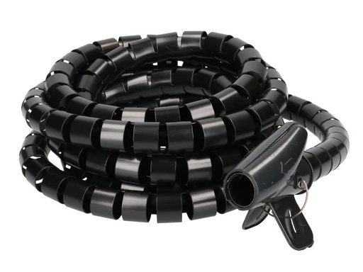 [90128003 942275] Max Hauri Spiroschlauch 3 m x 20 mm Schwarz