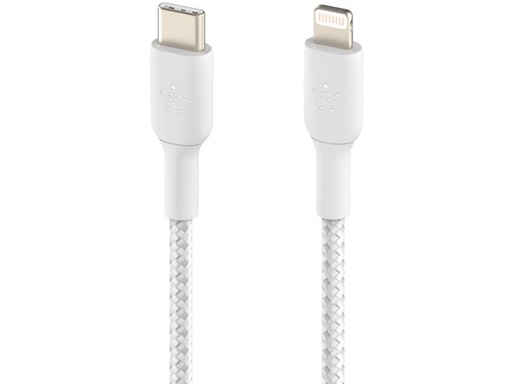 [90012782 1099497] Belkin USB-Ladekabel Braided Boost Charge USB C - Lightning 2 m
