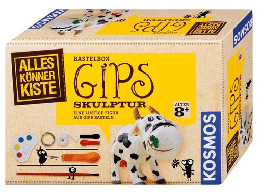 [90128082 482376] Kosmos Bastelbox Gips-Skulptur