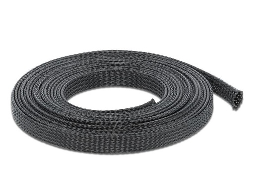 [90128085 958076] Delock Kabelschlauch 5m x 12mm Schwarz