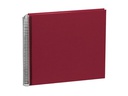 Semikolon Fotoalbum 23 x 24.5 cm Bordeaux, 40 cremeweisse Seiten