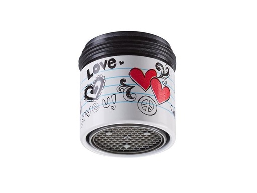 [90128101 1182349] NEOPERL Strahlregler «Hearts» PCA, M22 x 1 / M24 x 1