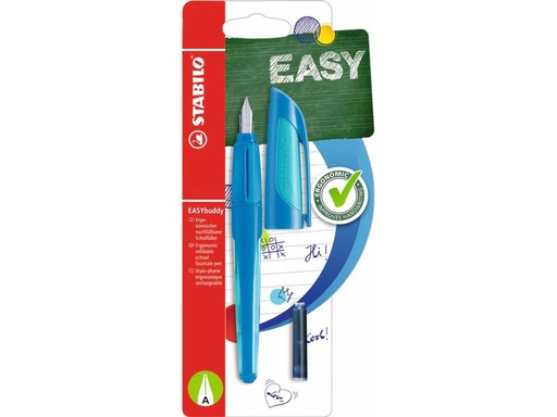[90128126 1103431] STABILO Füllfederhalter Easybuddy Medium (M), Blau