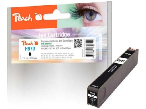 [90128298 838769] Peach Tinte HP Nr. 970 (CN621AE) Black