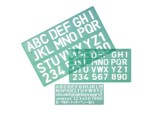 [90128385 703382] Linex Schablone 3 Stück