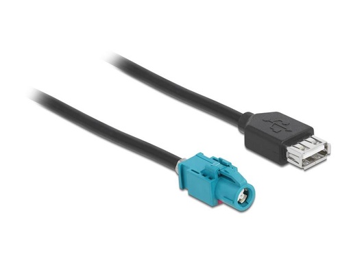 [90128409 1142966] Delock USB-Kabel HSD Z (f-f) Spezial - USB A 1 m