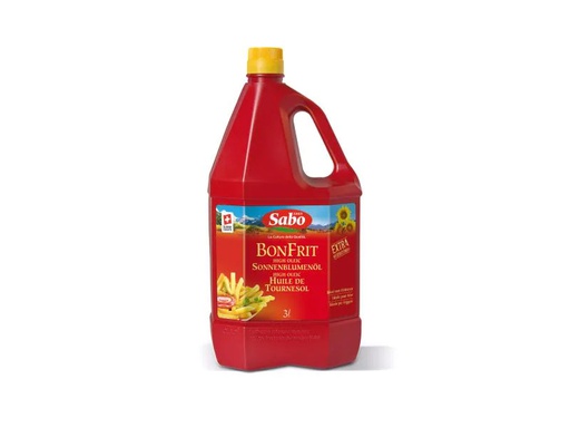 [90128476 867669] Sabo Sonnenblumenöl 3 l