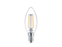 Philips Lampe LEDcla 40W E14 B35 WW CL ND Warmweiss