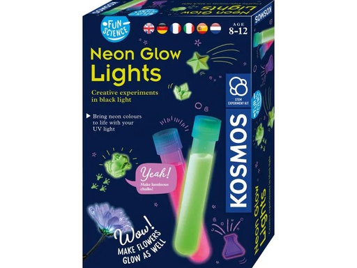 [90128632 1099327] Kosmos Experimentierkasten Neon Glow Lights
