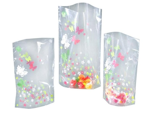 [90012843 599716] Folia Klarsichttüte Cellophan Frühling Transparent