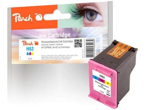 [90128783 665145] Peach Tinte HP Nr. 62 (C2P06AE) Color