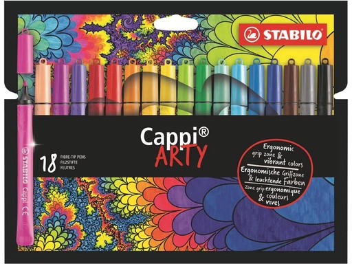 [90128859 1103443] STABILO Cappi Arty 18 Stück