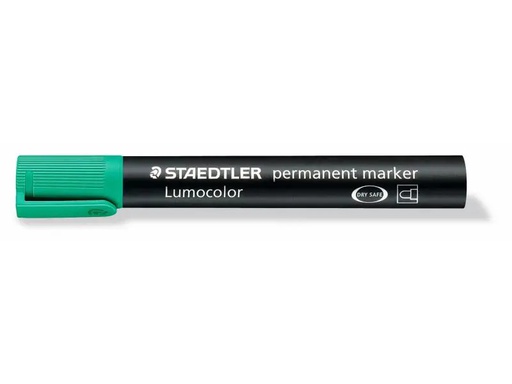[90128974 914659] Staedtler Permanent-Marker Lumocolor 352 Grün, permanent