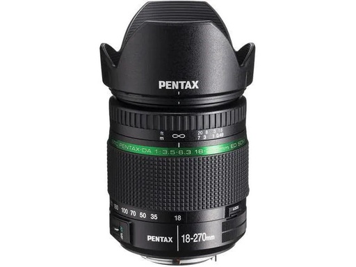 [90129050 222109] Pentax Zoomobjektiv DA smc 18-270mm F/3.5-6.3 ED SDM Pentax K