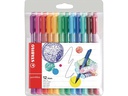 STABILO Fineliner pointMax 12 Stück, Mehrfarbig