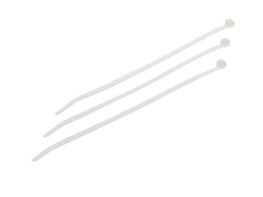 [90012889 312461] VR-Technics Kabelbinder Transparent 200 mm x 4.8 mm