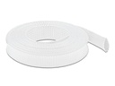 Delock Kabelschlauch dehnbar, 5m x 25 mm Weiss