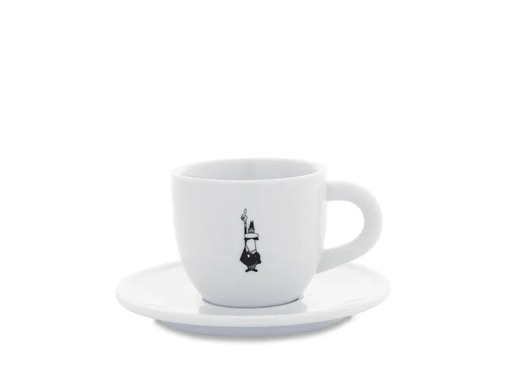 [90129209 924213] Bialetti Cappuccinotasse 240 ml, 1 Stück, Weiss