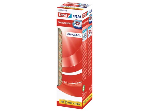 [90129288 540176] tesa Klebeband 15 mm x 10 m, 1 Rolle Transparent