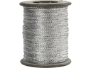 Creativ Company Anhängerband 0.5 mm x 100 m, Silber