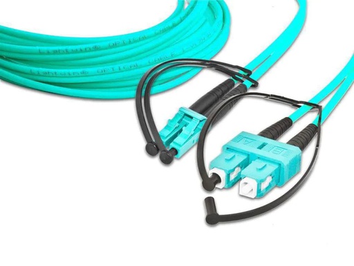 [90129393 110289] Lightwin LWL-Patchkabel LC-SC, Multimode, OM3, 1 m
