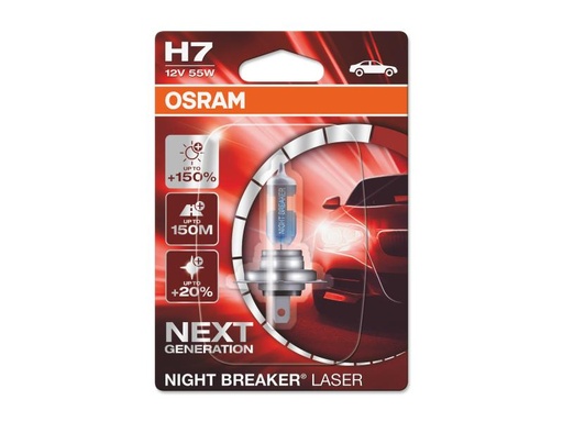 [90129401 920033] OSRAM H7 Halogenlicht Night Breaker  PKW