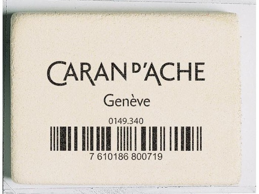 [90129446 1182622] Caran d'Ache Radiergummi Quadrat Weiss
