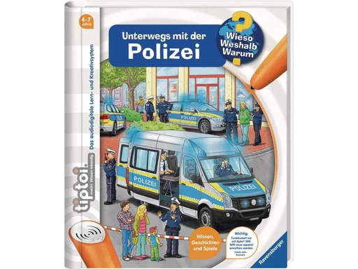 [90129472 881926] tiptoi Lernbuch Unterwegs mit der Polizei