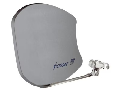 [90129517 77828] Visiosat SAT Antenne G2 Grau, 75 x 64 cm