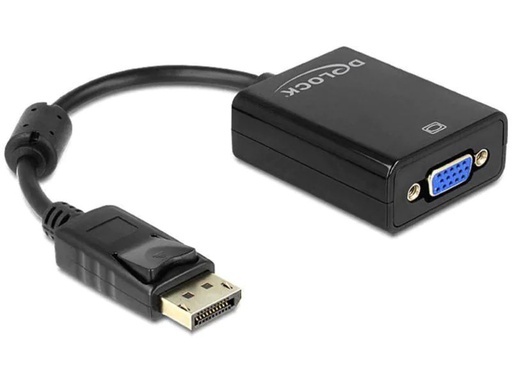 [90129580 540205] Delock Adapter Displayport - VGA Schwarz