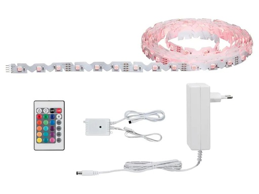 [90129617 802144] Paulmann LED-Stripe FlexLED 3D RGB, 5 m Basisset