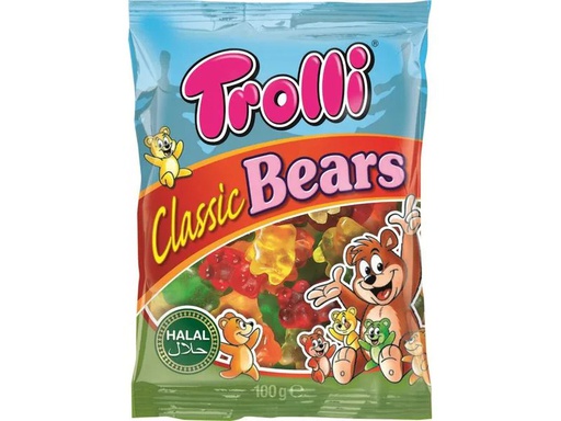 [90129655 1156636] Trolli Gummibären Classic Halal 100 g