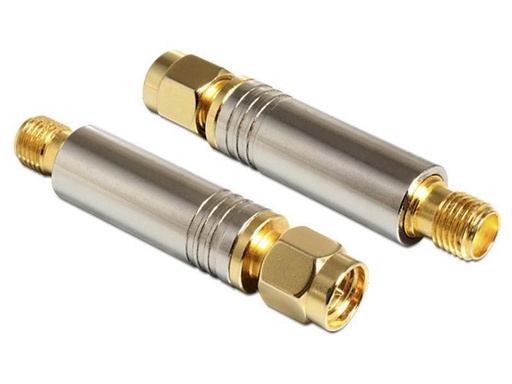 [90012958 402568] Delock Antennenadapter 4.7 kOhm, SMA Stecker (m) - SMA Buchse (f)