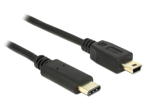 [90012968 723493] Delock USB 2.0-Kabel  USB C - Mini-USB B 0.5 m